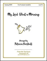 My Lord, What a Morning Handbell sheet music cover